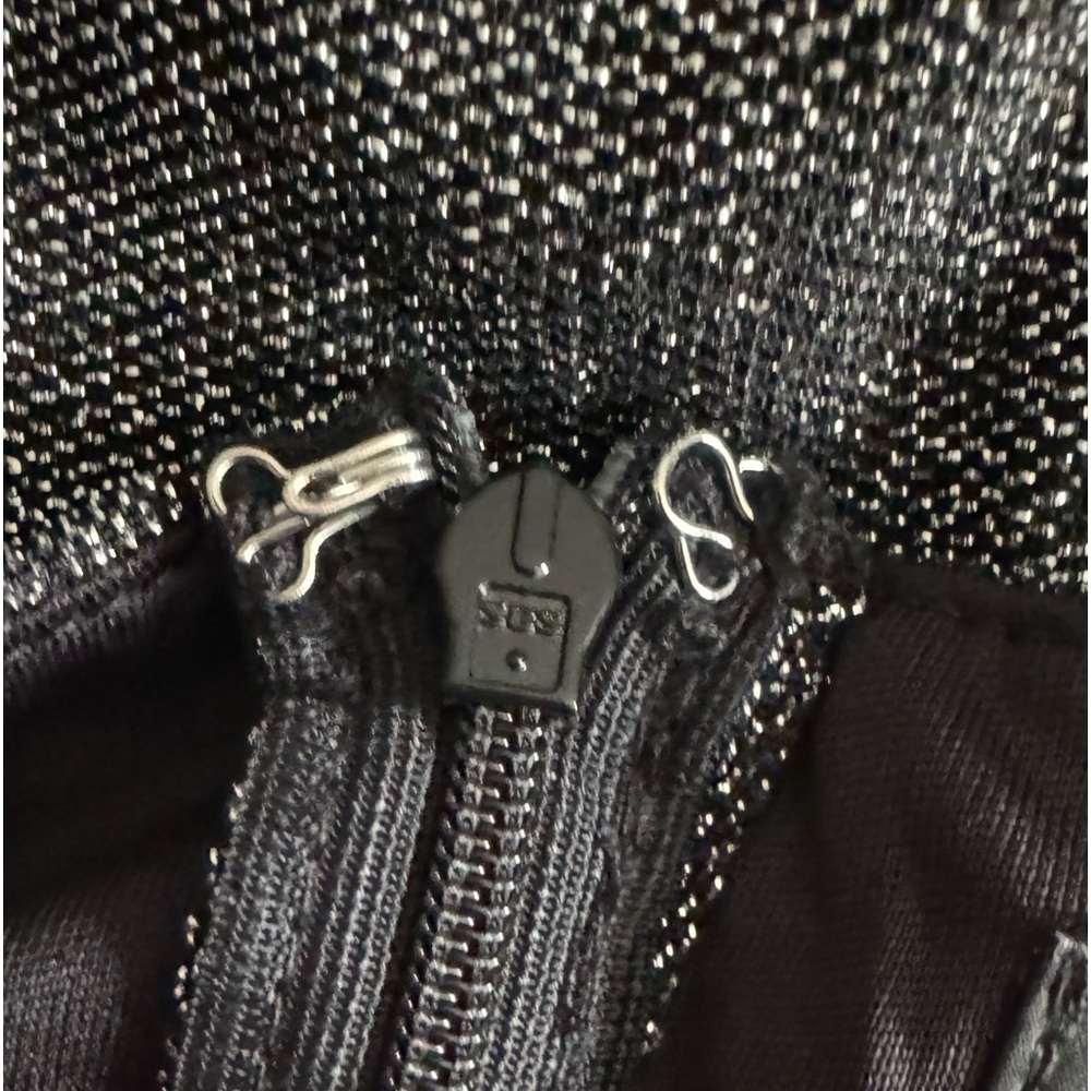 LULU'S Take Me Anywhere Silver Sparkly Asymmetrical Bodycon Mini Dress - Picture 12 of 15